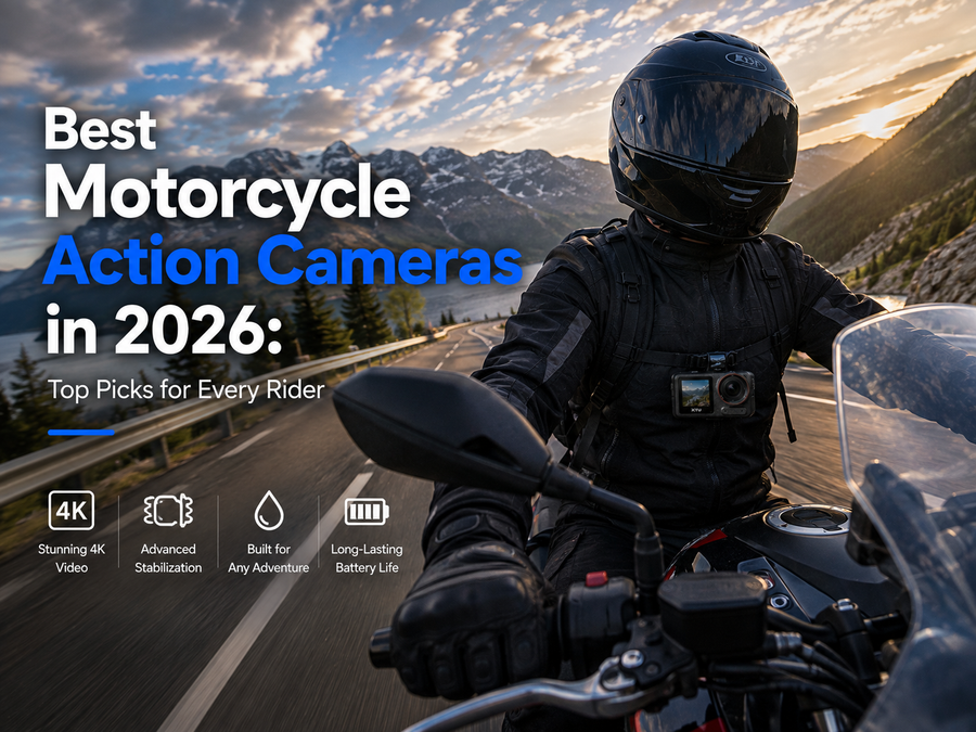 Best Motorcycle Action Cameras in 2026: Top Picks for Every Rider