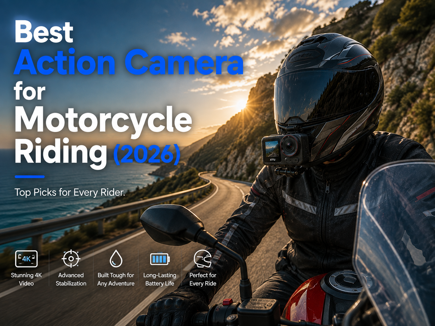 Best Action Camera for Motorcycle Riding (2026): Capture Every Ride with Confidence