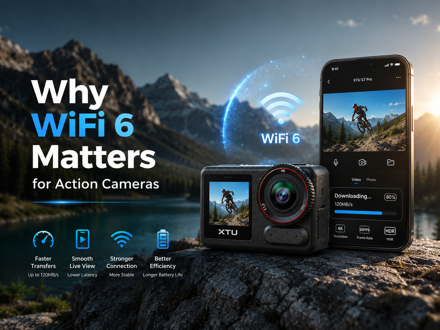 Why WiFi 6 Matters for Action Cameras: Faster Transfer & Stable Outdoor Connection