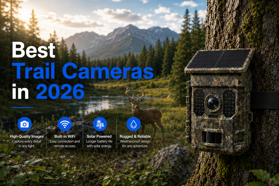 Best Trail Cameras in 2026: Top Picks for Hunting, Wildlife & Property Security