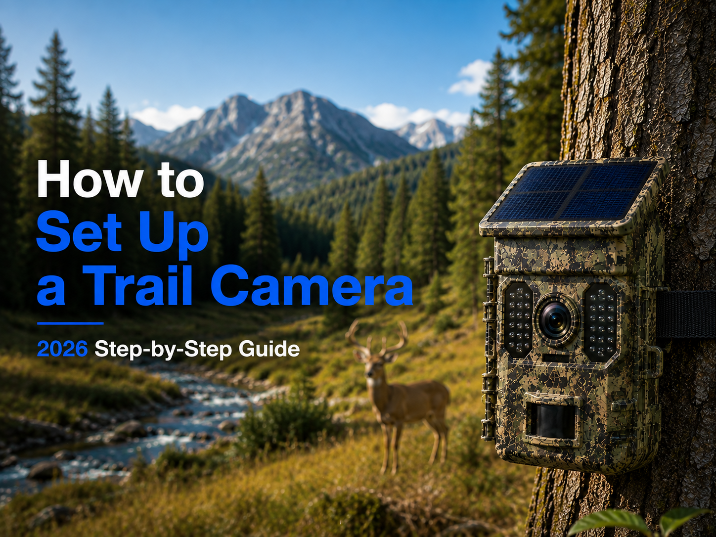 How to Set Up a Trail Camera (2026 Step-by-Step Guide)