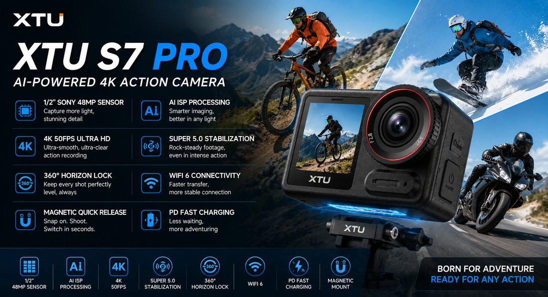 Why XTU S7 Pro Could Be the Best DJI Osmo Action 4 Alternative in 2026