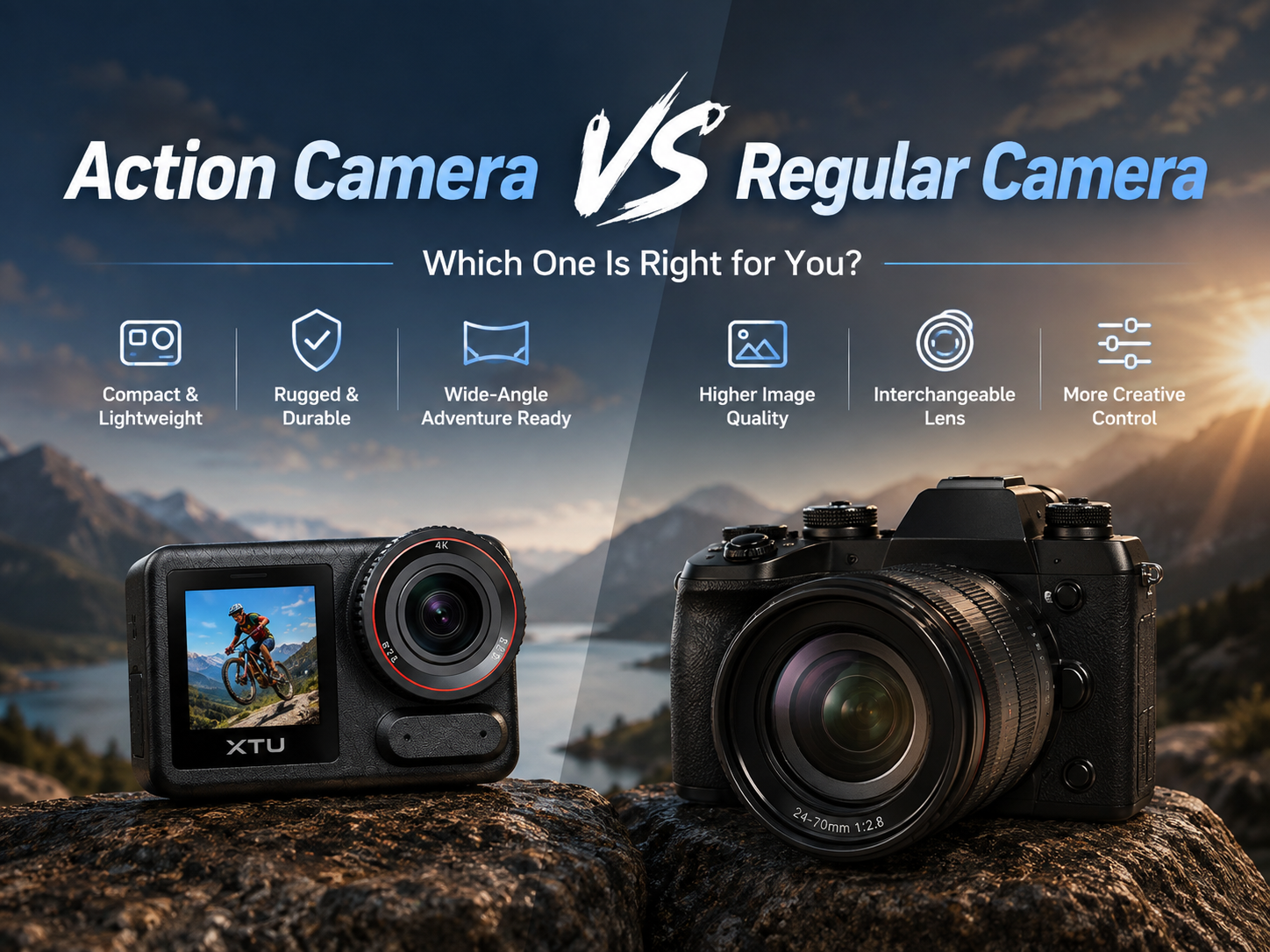 Action Camera vs Regular Camera: What’s the Difference and Which Should You Choose?