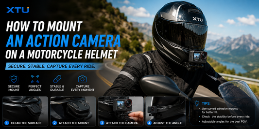 How to Mount an Action Camera on a Motorcycle Helmet (2026 Complete Guide)