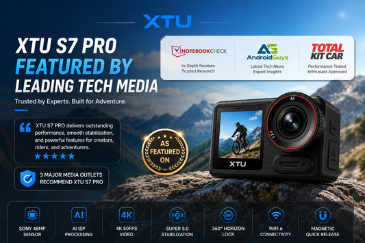 XTU S7 Pro Featured by Leading Tech Media: What Experts Are Saying (And How It Compares to DJI Osmo Action 4)