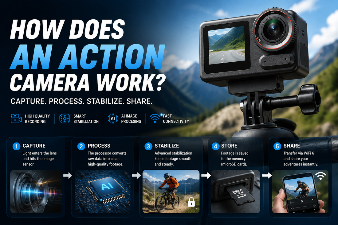 How Does an Action Camera Work? A Complete Beginner's Guide (2026)