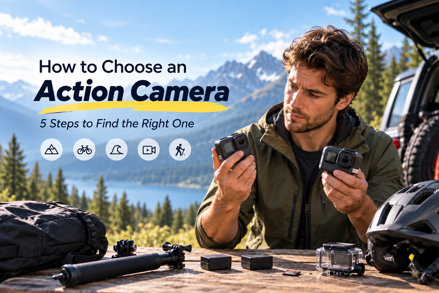 How to Choose an Action Camera: 5 Steps to Find the Right One