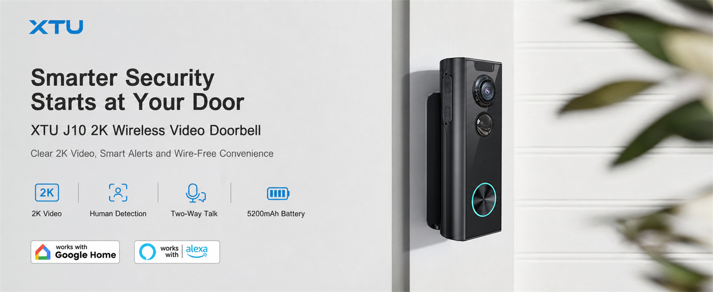 XTU J10 Wireless Video Doorbell