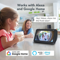 XTU J9 Plus 2K Wireless Video Doorbell Camera | Battery-Powered Smart Doorbell with Two-Way Audio & 180° Head-to-Toe View