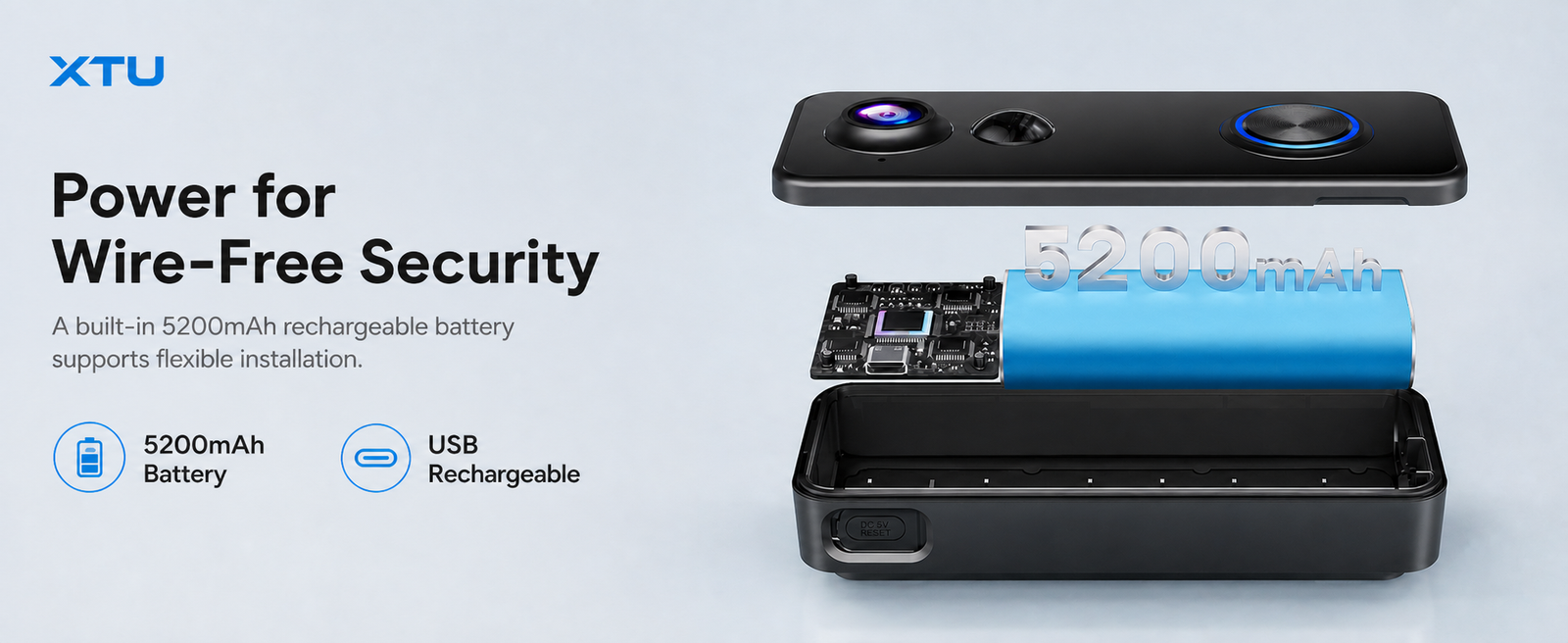 5200mAh Rechargeable Battery