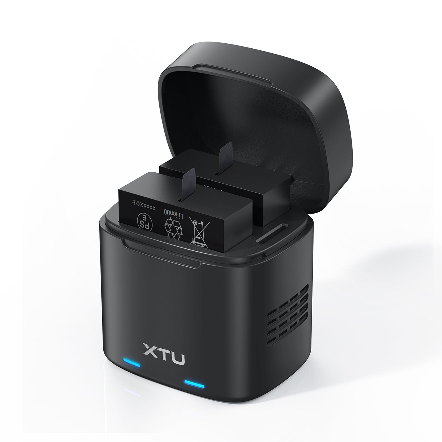 XTU Dual Battery Charger & Charging Case with 2 Batteries for S7 Pro & S7 Pro Max