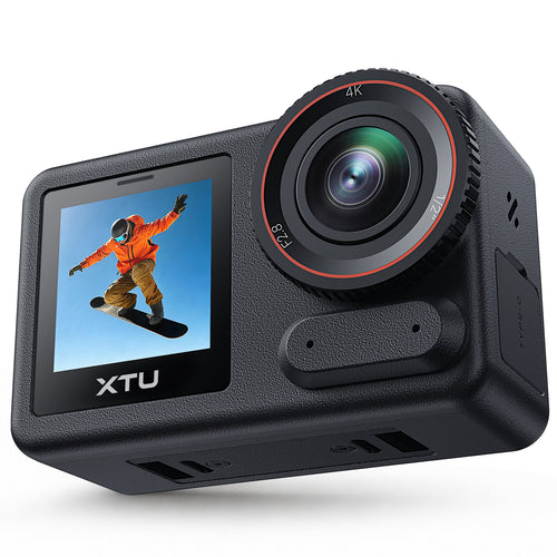 XTU S7 Pro 4K Action Camera | 50FPS, AI ISP, Super 5.0 Stabilization, Wi-Fi 6 & 360° Horizon Lock