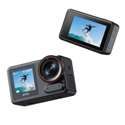 XTU S7 Pro Max 4K50FPS HDR Action Camera | 1/1.28" RYYB Sensor 50MP, AI ISP & 14-Stop Dynamic Range