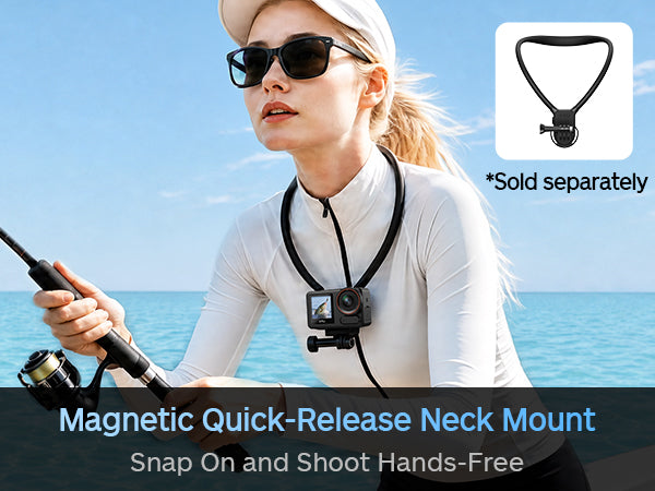 Magnetic Quick-Release Neck Mount