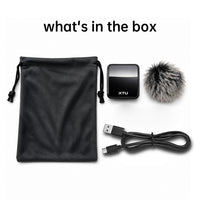 XTU Mic 1 Bluetooth Wireless Microphone for Action Cameras | Clip-On Mic for S7 Pro & S7 Pro Max