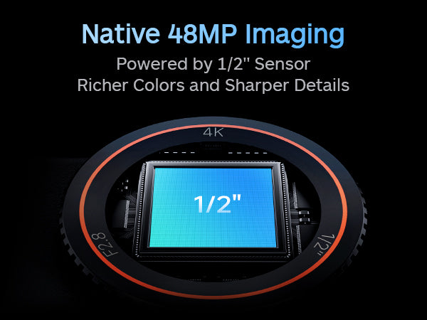 Native 48MP Imaging