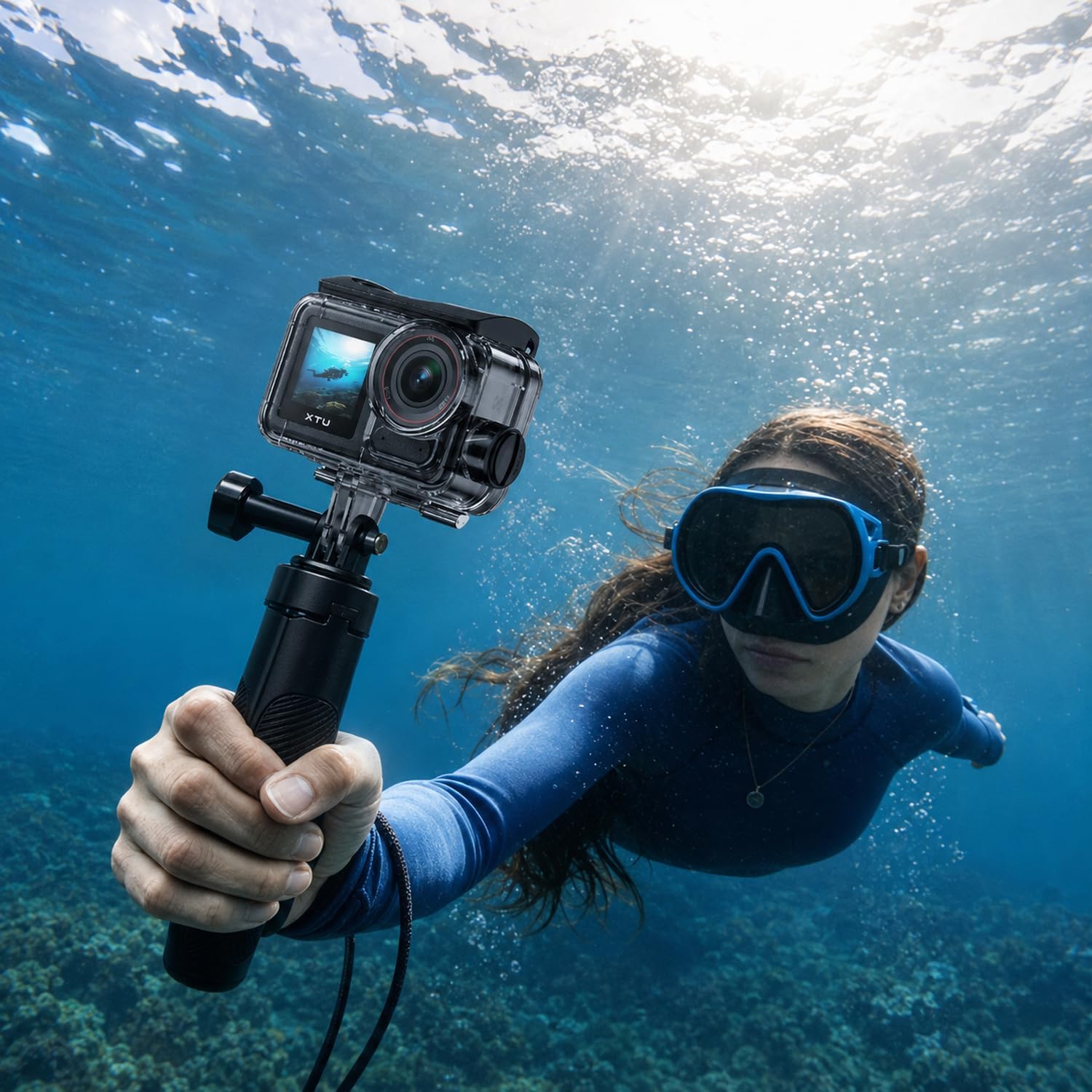 XTU S7 Pro Waterproof Case & Underwater Housing for S7 Pro Max Action Camera
