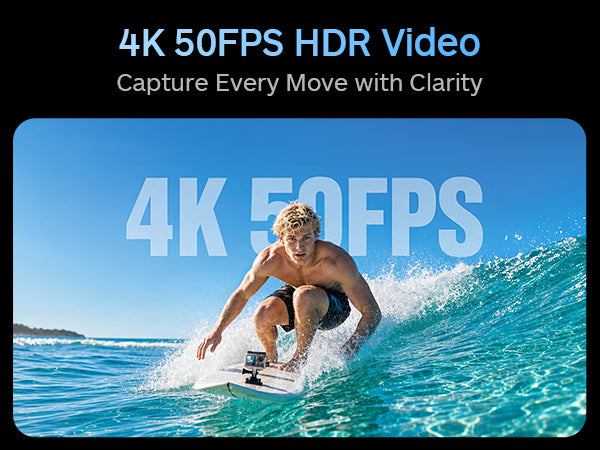4K 50fps HDR Video