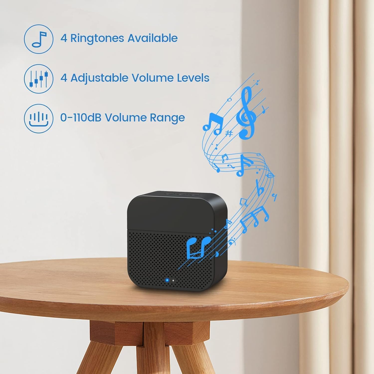 XTU Wireless Doorbell Chime for J7, J9, J9 Plus & J10 Video Doorbells