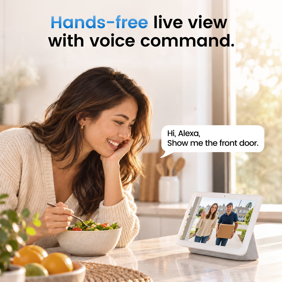 XTU J11 3K 5MP Doorbell Camera Wireless, No Monthly Fee, Smart Chime Base