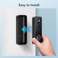 XTU J9 Plus  180° Head-to-Toe View Doorbell, Two-Way Talk, Local & Cloud Storage, Alexa & Google Home Compatible