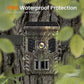 XTU Solar Trail Camera WiFi & Bluetooth, 64MP 4K Game Camera with Night Vision, 0.2s Trigger & Low-Glow IR Night Vision