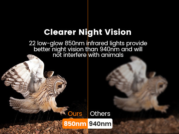 850nm Night Vision