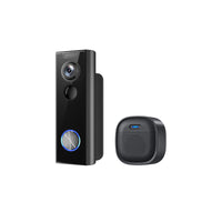 XTU J10 Wireless Video Doorbell Camera with Chime | 2K Smart Battery Doorbell, Alexa Compatible