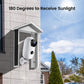 XTU Solar Charging Panel for J7/J7 Plus/J9/J9 Plus/J10/J10 Plus Video Doorbells & Security Cameras, Waterproof