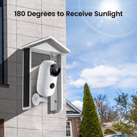XTU Solar Charger for Wireless Video Doorbells | Weatherproof Solar Panel